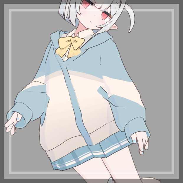 Nazuna School Style【3D衣装】