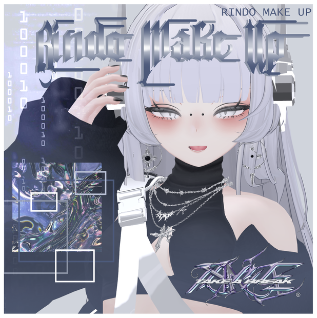  『Rindo,竜胆 』くま目のテクスチャ, Dark Circle Texture (VRC)