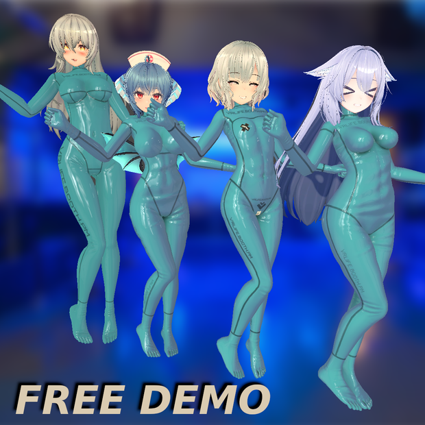 [VRC]ラバースーツ・コレクション[MaterialSet]
