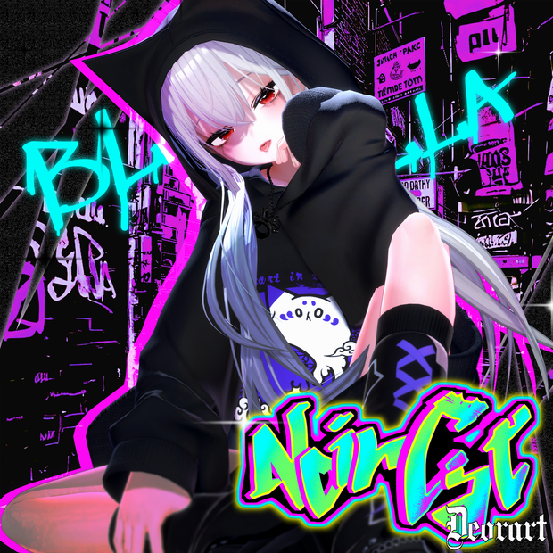 【 #Deorart モデル No.7】NoirCat　 15アバター対応  #BLUESTELLA