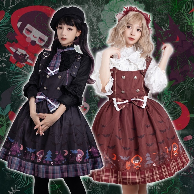 Hansel und Gretel」 汚かっ ロリータ服 jsk