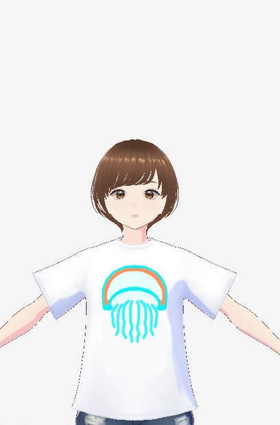 無料　クラゲTシャツ