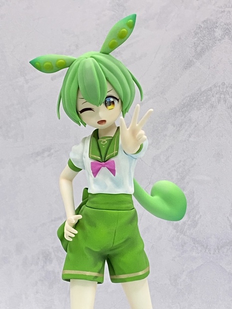 ずんだもん ずんだもん（人間形態） 1/8 ガレージキット セーラー服版 (第一
