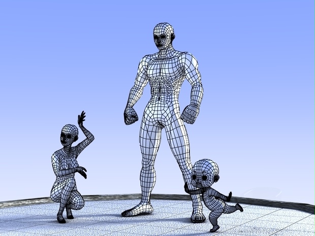 Lightwave3D専用リグ　3タイプ同梱版(旧)　RMrig 2020.1 Running Unit 2.0(RU2.0) +Standard v2.0 +WU5.0 (LW11.6 2015 2019 2020+ 2018)