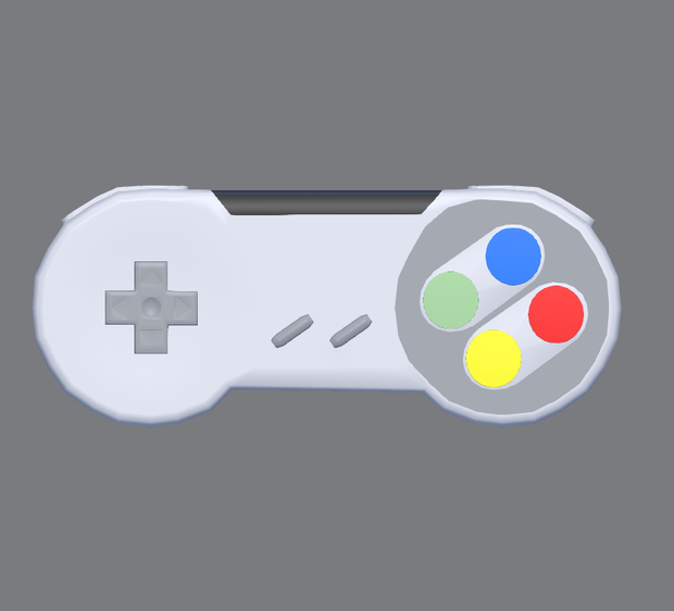 【3Dモデル】懐かしいコントローラ【無料版あり】