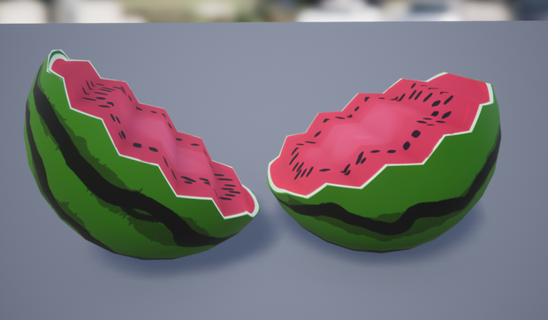 【3Dモデル】西瓜【無料版あり】