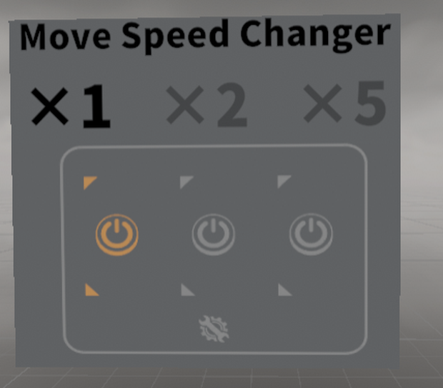 どこでも移動速度変更！【MoveSpeedChanger】【FREE/無料】