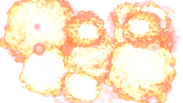  エフェクト素材・大規模爆発９
