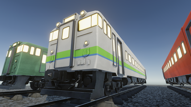 日本式ローカル列車/Japanese Local Train/일본식 열차