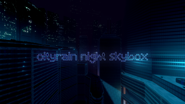 【Skybox】cityrain 