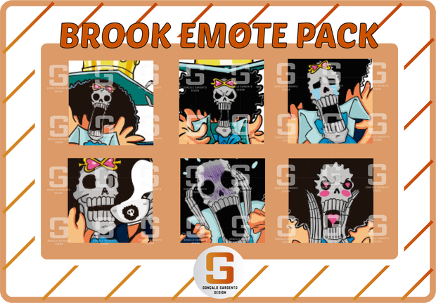 6 Brook One Piece Emotes