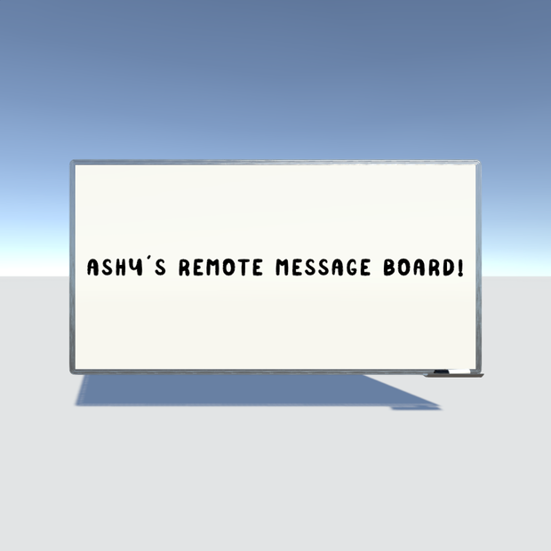 Remote Message Board