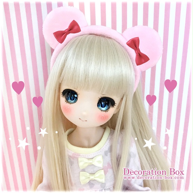 ディーラー様 うさぎ うさみみ カチューシャ SD DD MDD ドール-