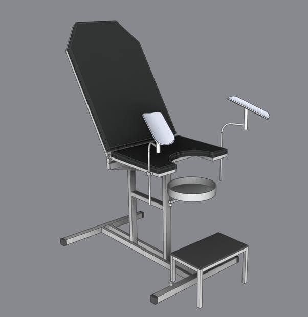 Retro Medical Examination Chair