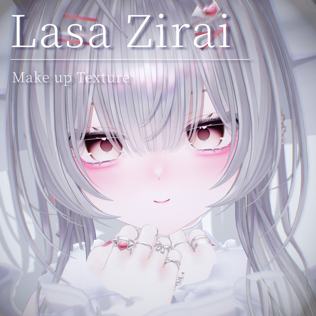 【Lasa/ラサ】Zirai Eye & Make up Texture ♡