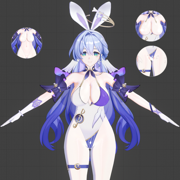 Robin Bunny モデル配布ver1.03