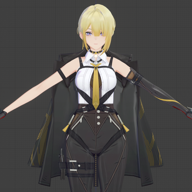 Evelyn ZZZモデル配布