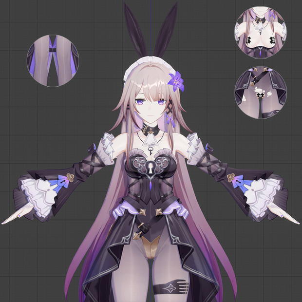 The Herta Maid モデル配布