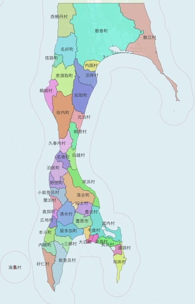 昭和20(1945)年時点南樺太・北千島市町村Shapeデータ - 八鬮不動産BOOTH営業所 - BOOTH