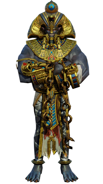 Egyptian pharaoh CG game character model (エジプトのファラオのCGゲームキャラクターモデル)