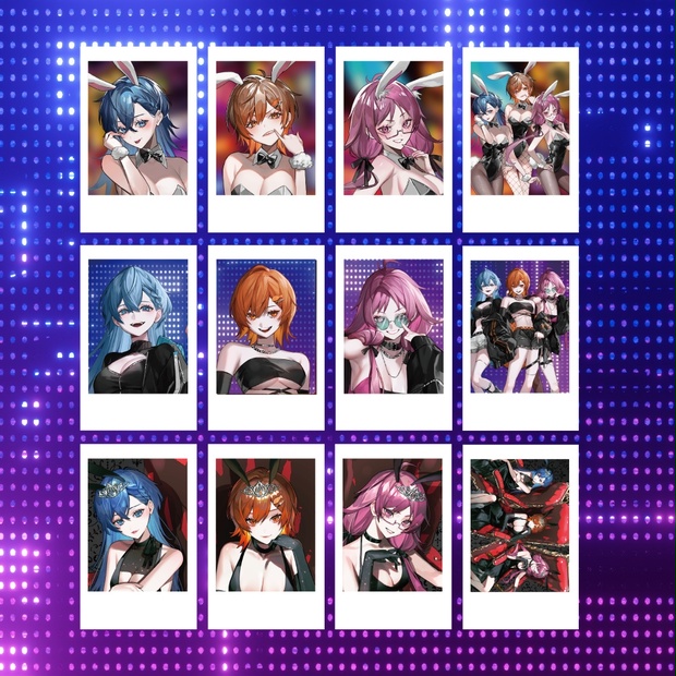 ランダムチェキ風トレカ - M.M.S - BOOTH