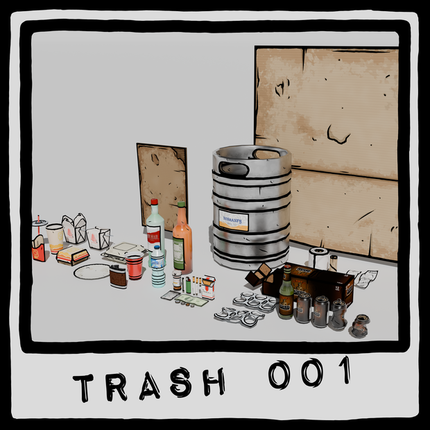 Trash Asset Pack 01
