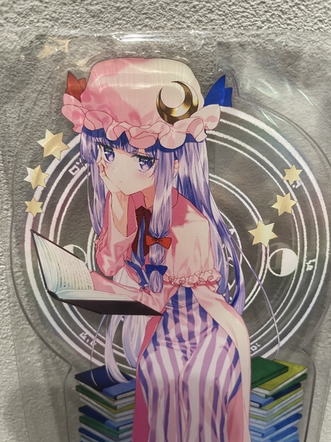 貴重東方project すなめりドリルコースターキーホルダーパチュリー