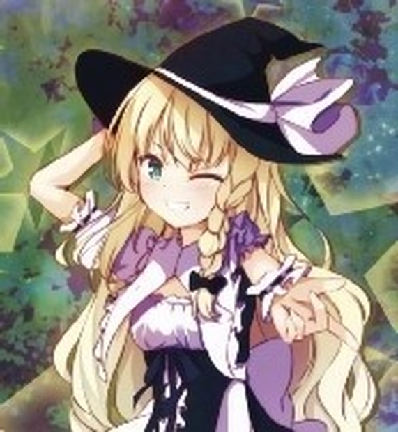 東方Project 霧雨魔理沙 スティックポスター(ぱいそんきっど) - ドリル