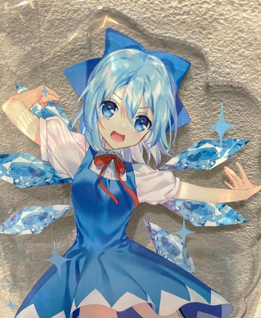 東方Project チルノA アクリルフィギュア(すなめりドリル
