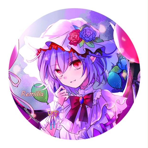 東方Project レミリア・スカーレットM 缶バッジ(すなめりドリル