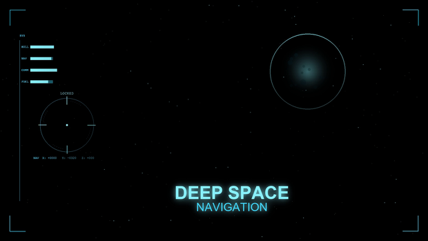 【配信用】DEEP SPACE NAVIGATION 宇宙探索 ループ背景素材【3色セット】