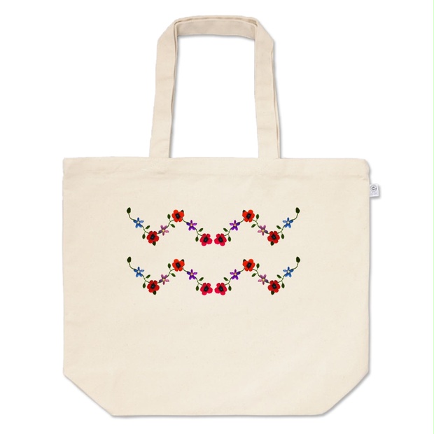 タイムセール！完売商品！Mojocamarトートバッグ 刺繍入り ホワイト 612CeKnfh8L._UF350,350_QL50_.jpg