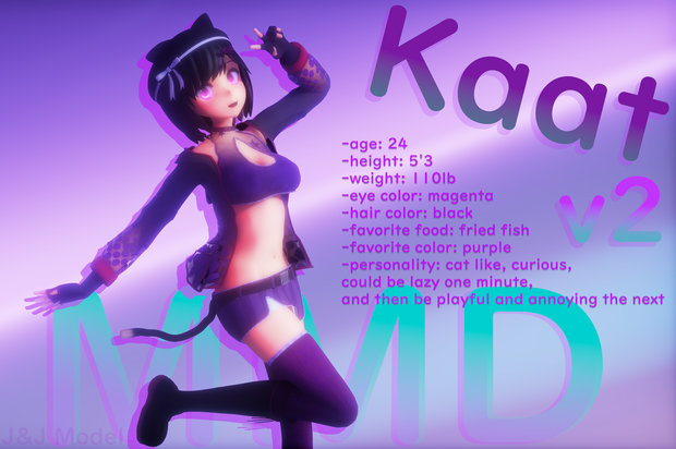 [MMD] Kaat v2