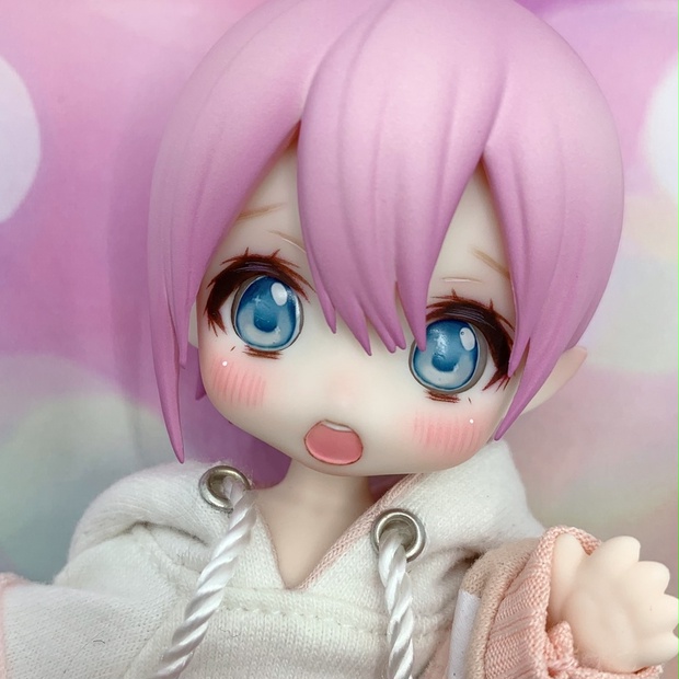 ねんどろいどどーる かすたむフェイスパーツ00 男の子カスタムヘッド＋レジンアイ 硬