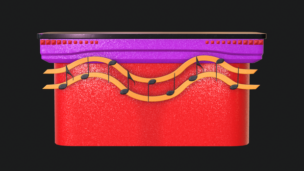 Competition Desk Prop with Rendered PNGS for 3D & L2D Vtubers