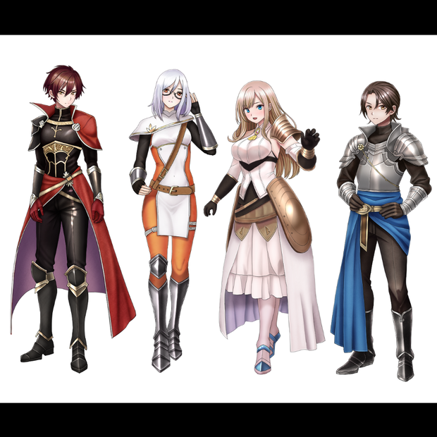 ファンタジーキャラクター立ち絵素材集(vol.1)