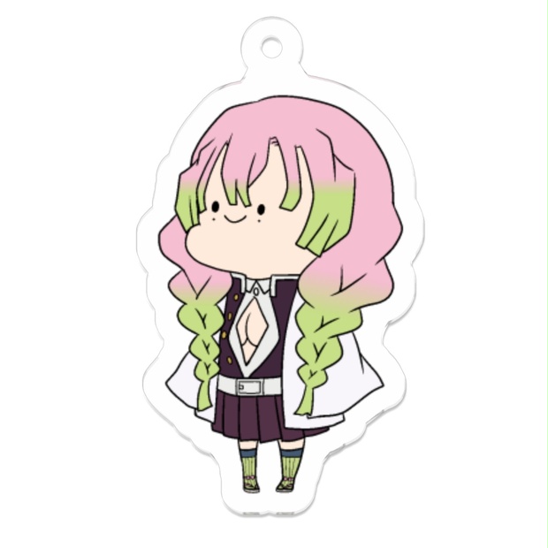 鬼滅の刃】甘露寺蜜璃アクリルキーホルダー - スルメの味噌汁