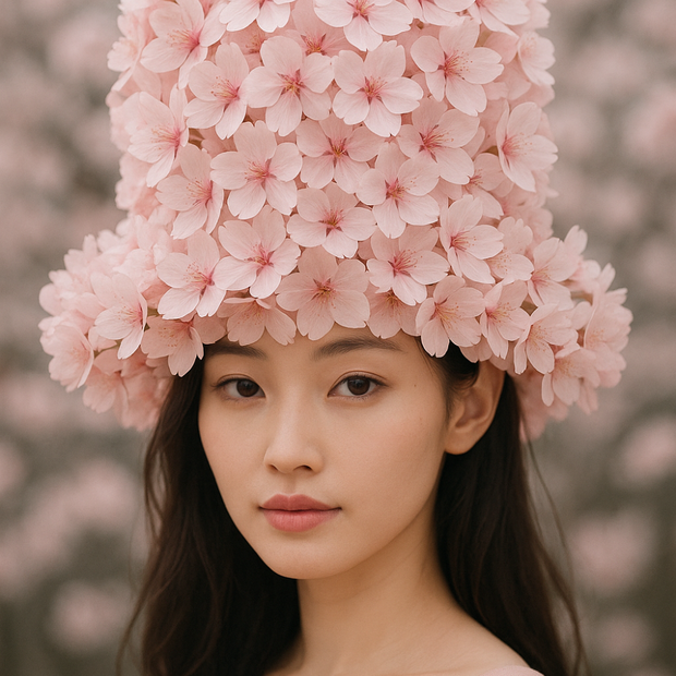 cherry blossom Floral Puzzle Art(Digital Download)