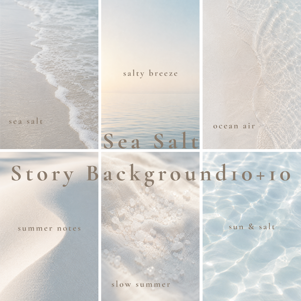Sea Salt｜ストーリー背景画像セット（20枚）