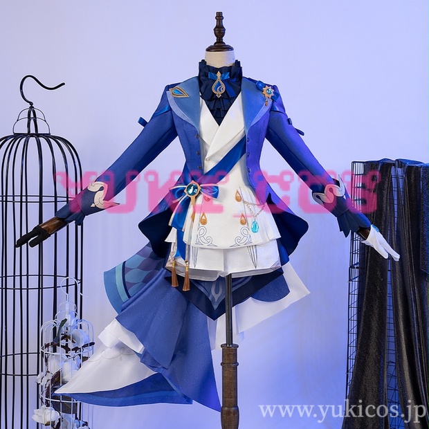 原神　フォカロルス　コスプレ Amazon.co.jp: [DOZZZY] 金属王冠付き 原神 フォカロルス 水神