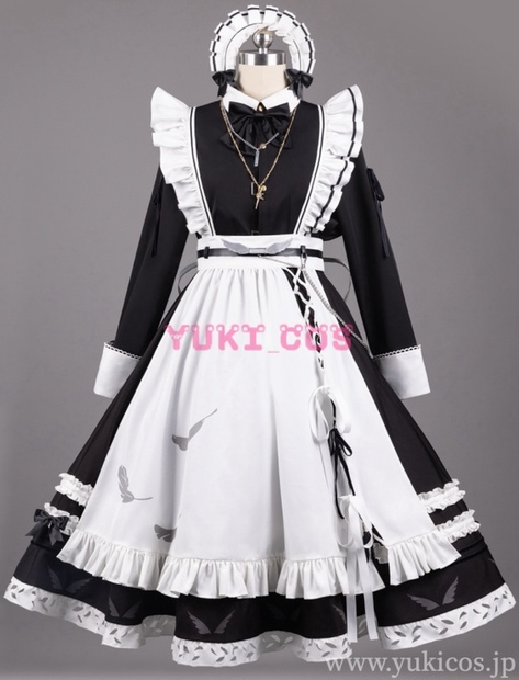 即発送　Vtuber 　叶 にじさんじ　 コスプレ 新衣装　メイド服 Vtuber にじさんじ 叶 メイド服 コスプレ衣装 送料無料 新バージョン