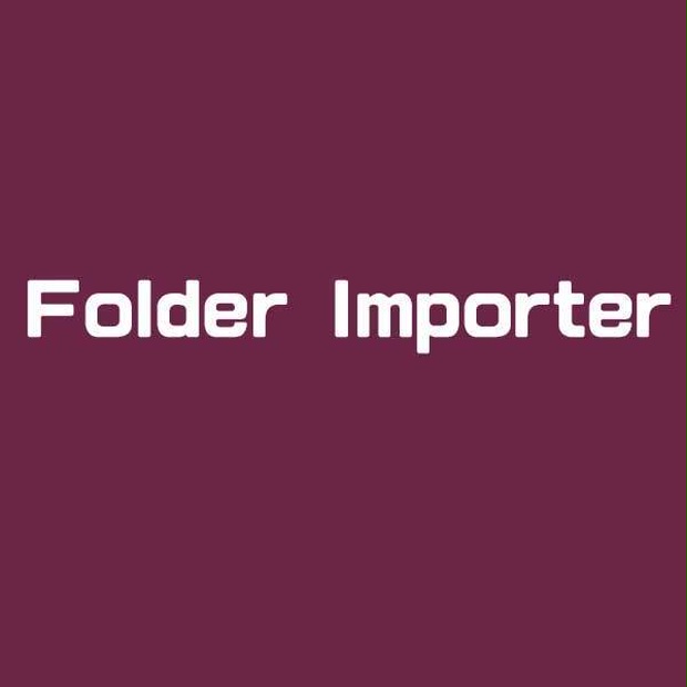 【After Effects スクリプト】 Folder Importer