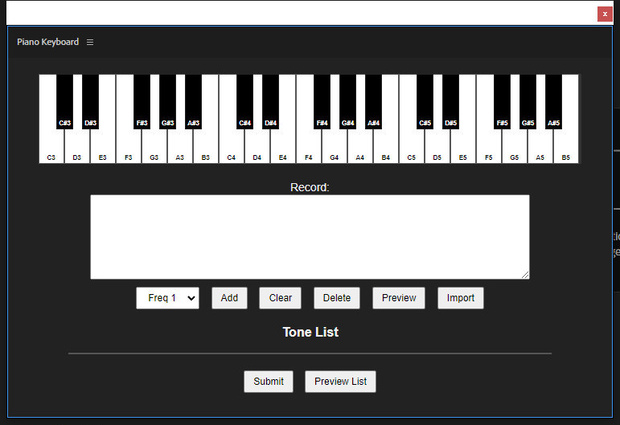 【After Effects スクリプト】Piano Keyboard