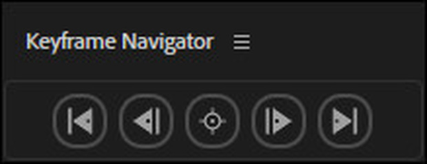 【After Effects スクリプト】 Keyframe Navigator