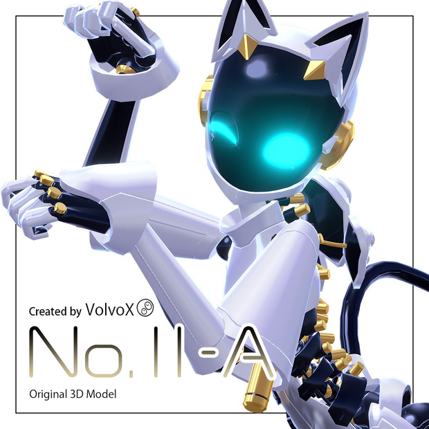 【オリジナル3Dモデル】　No.ll-A　『ノーラ』