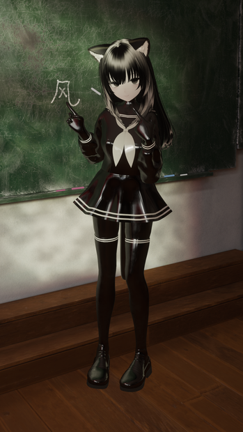 Latex sailor suit v2