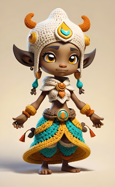 Crochet Fantasy Character