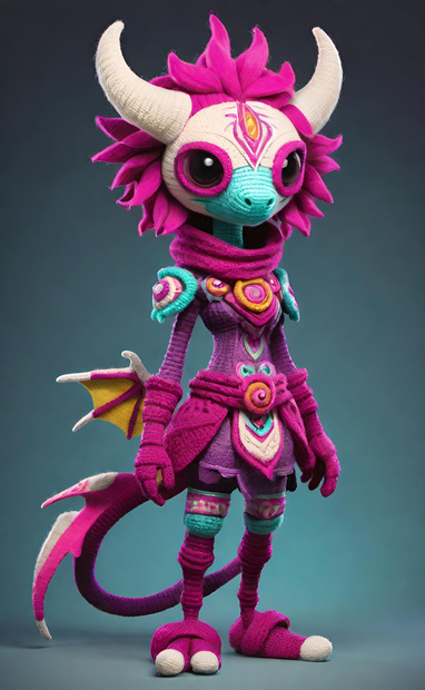Mystical Yarn Creature