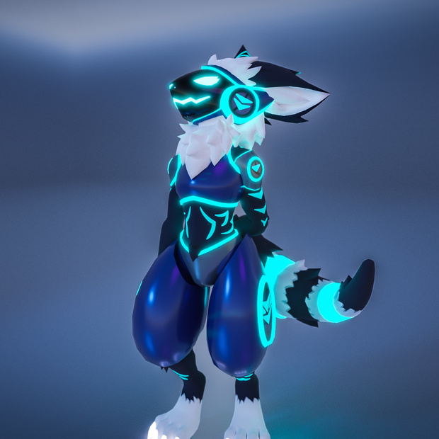 𝓦𝓪𝓿𝓮 - NKD Protogen Texture