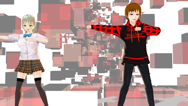 スーパーハッカーくん【無料・MMD】